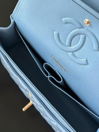 Classic Luxury Leather Top Handle Bag