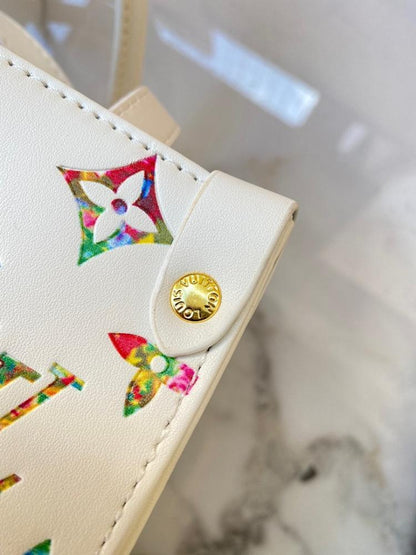 Classic Elegant Printed Leather Bag
