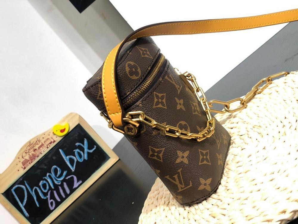 Modern Italian-Inspired Monogram Calfskin Bag