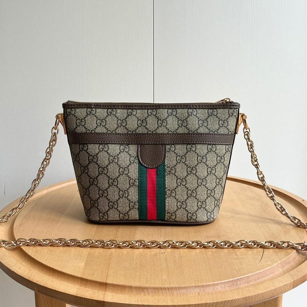 Ophidia Black Shoulder Bag