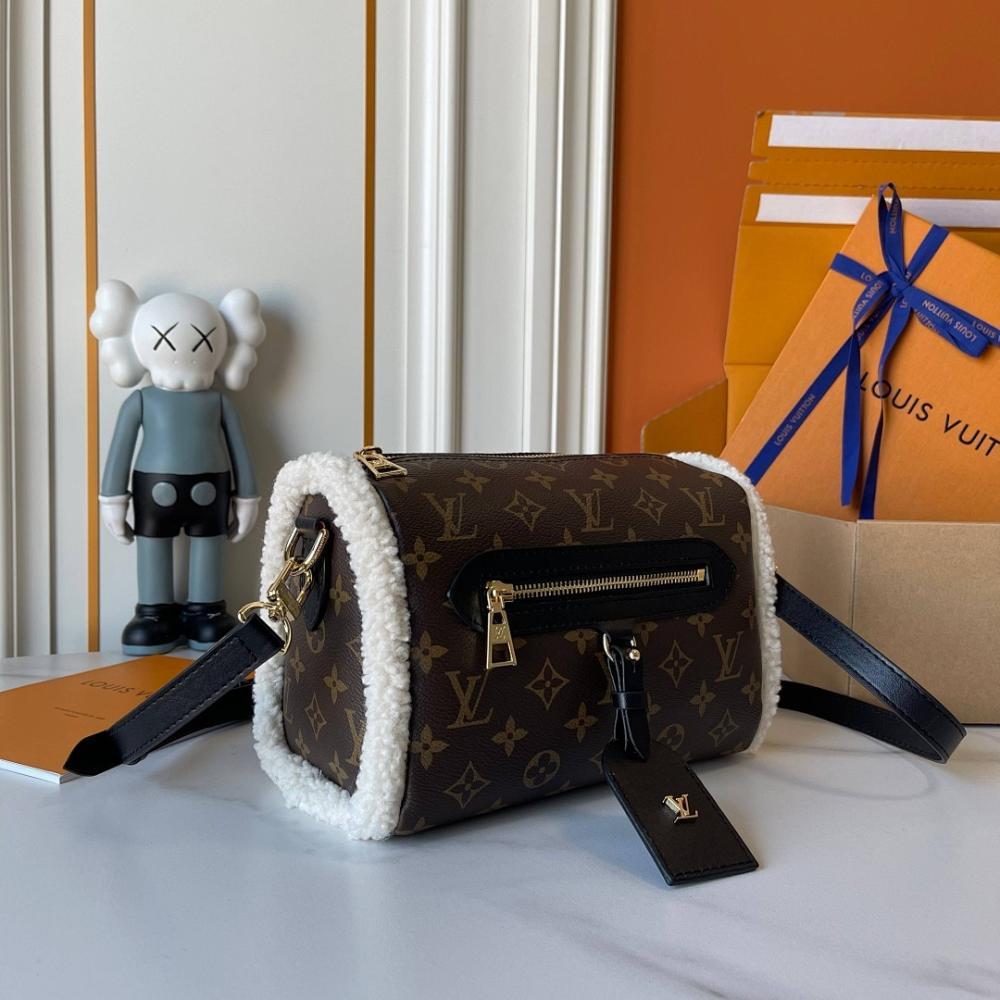 Classic Modern Monogram Lambskin Shoulder Bag