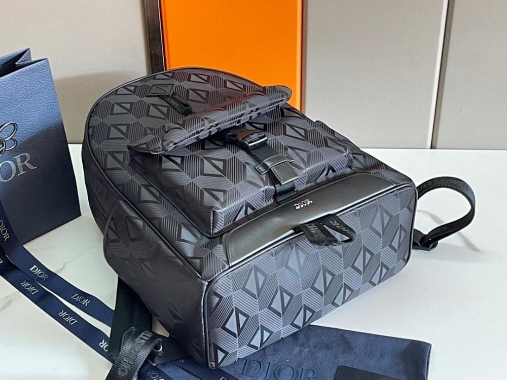 Modern Luxury Black Quilted Jacquard Shoulder Bag