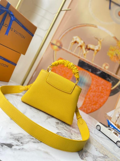 Luxury Refined Leather Shoulder Bag