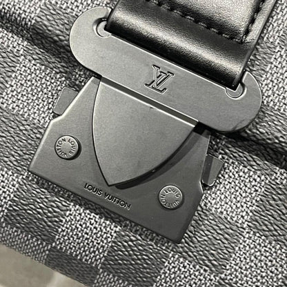 Classic Italian-Inspired Monogram Jacquard Shoulder Bag