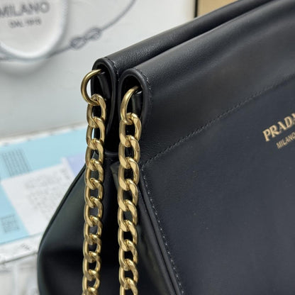 Leather Top Handle Bag
