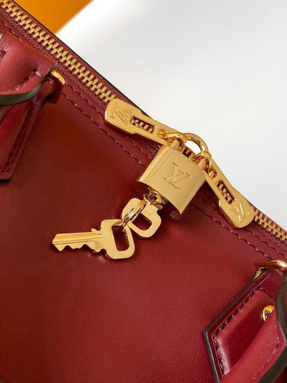 Calfskin Top Handle Bag