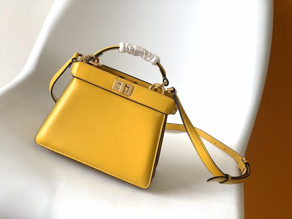 Classic Leather Top Handle Bag