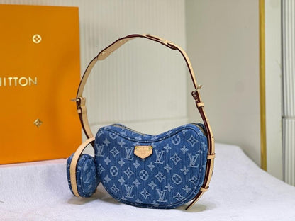 Stylish Refined Canvas Shoulder Bag