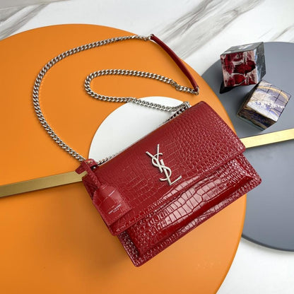 Leather Top Handle Bag