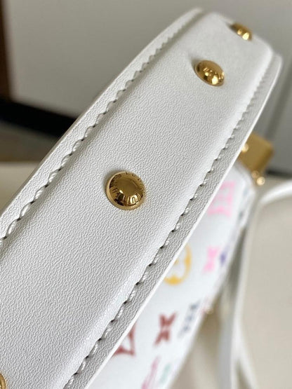 Modern Luxury Monogram Calfskin Travel Bag