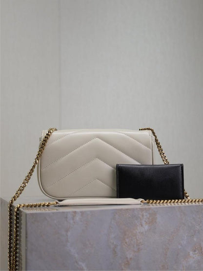 Loulou Leather Shoulder Bag