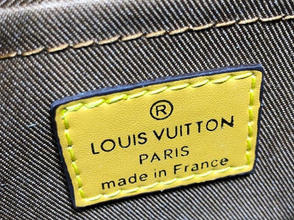 Modern Italian-Inspired Monogram Calfskin Bag