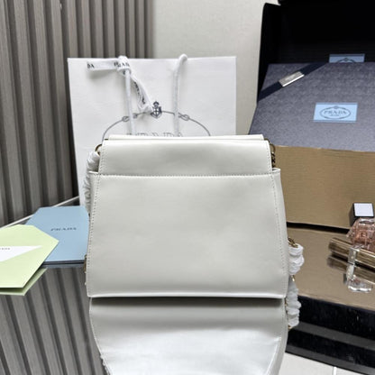 Leather Top Handle Bag