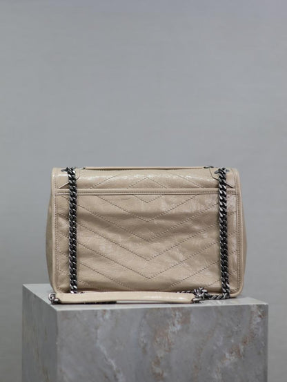 Leather Top Handle Bag
