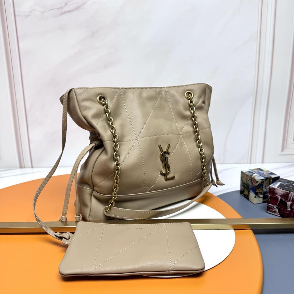 Jamie Lambskin Shoulder Bag