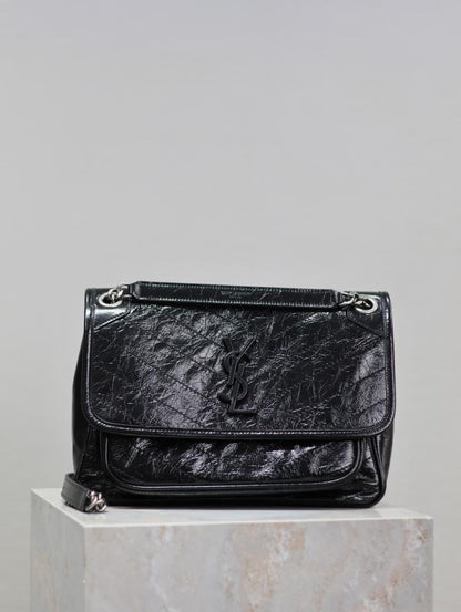 Leather Top Handle Bag