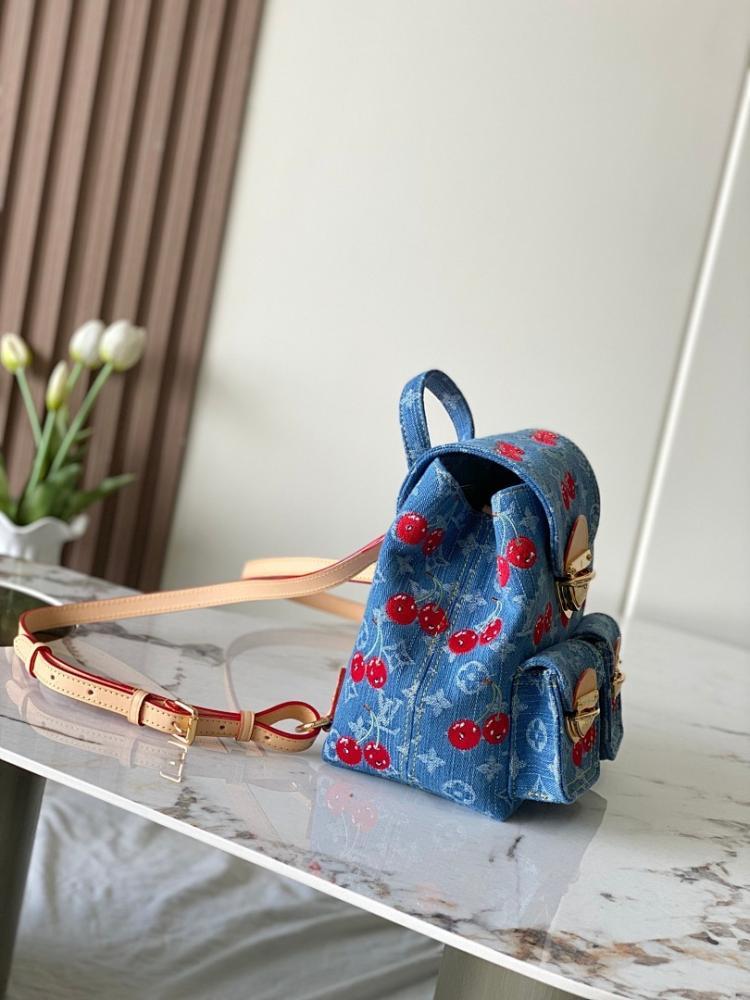 Elegant Stylish Embroidered Denim Shoulder Bag