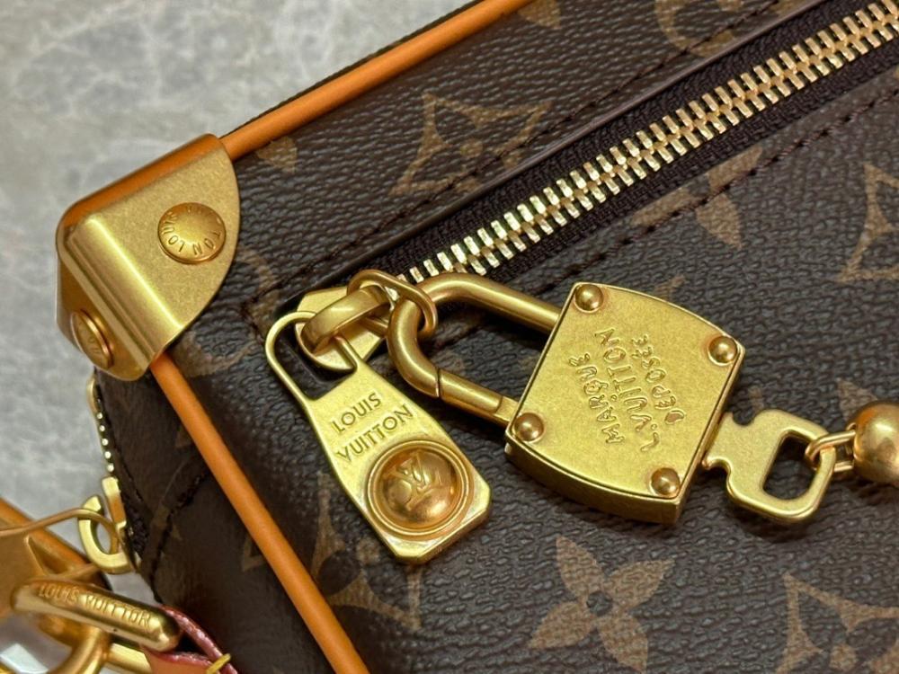 Modern Monogram Leather Top Handle Bag – Limited Edition