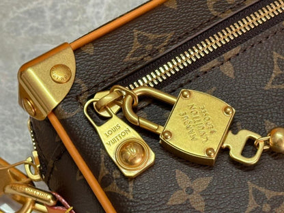 Modern Monogram Leather Top Handle Bag – Limited Edition