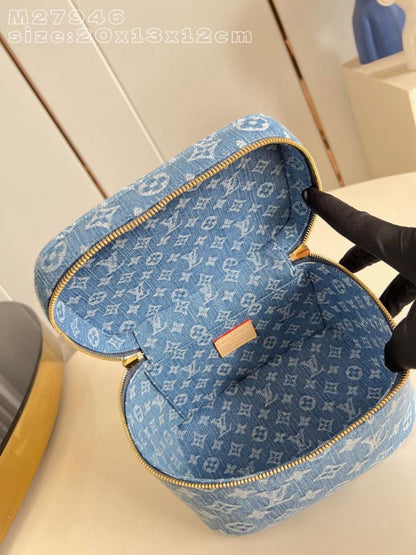 Quilted Leather Top Handle Bag
