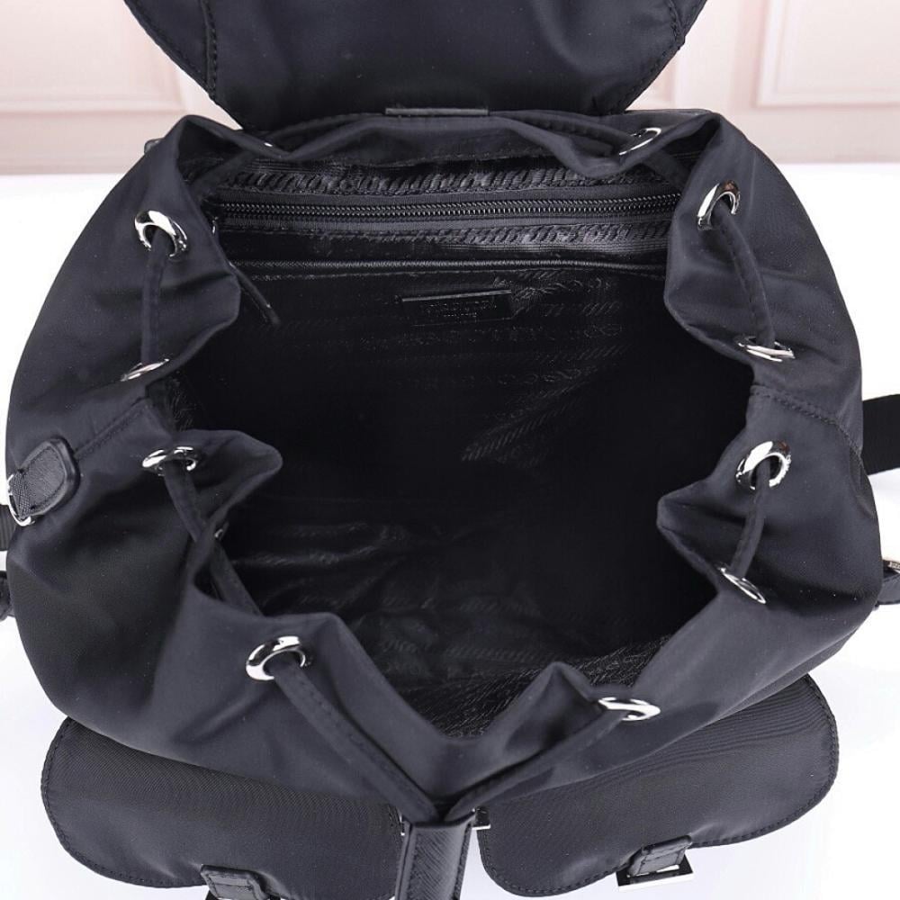 Italian-Inspired Stylish Nylon Top Handle Bag