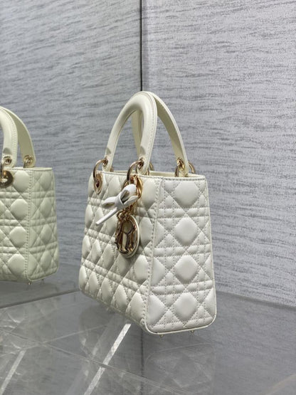 Classic Leather Top Handle Bag