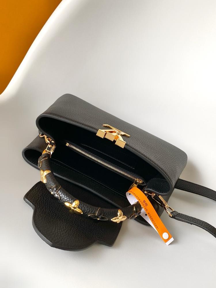 Classic Gold Top Handle Bag