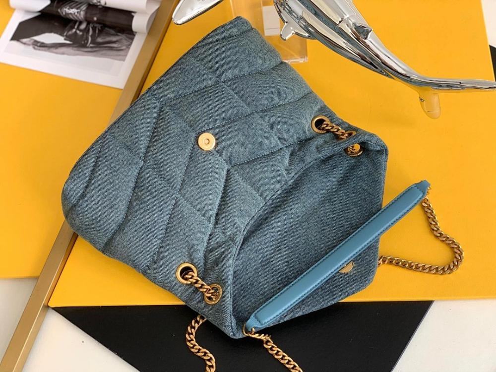 Classic Blue Top Handle Bag – Special Edition