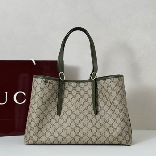 Luxury Leather Top Handle Bag