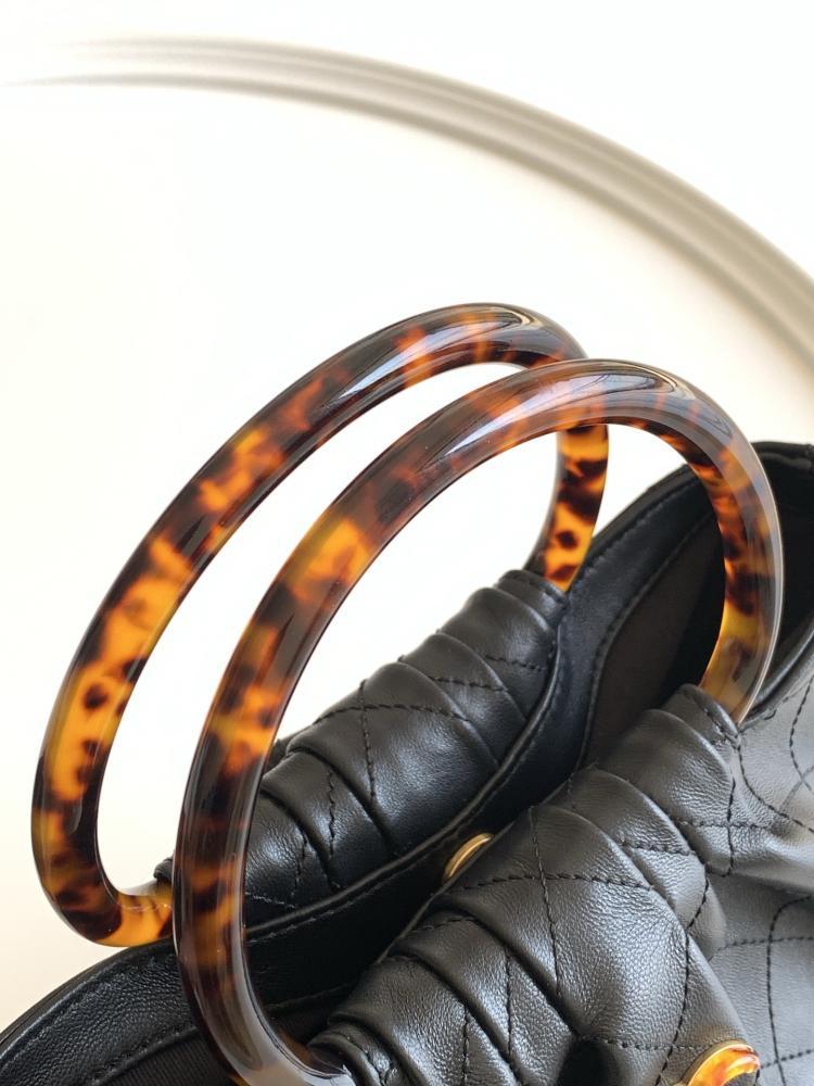Leather Top Handle Bag