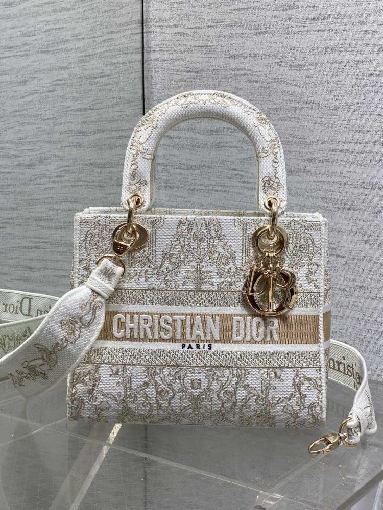 Gold Top Handle Bag