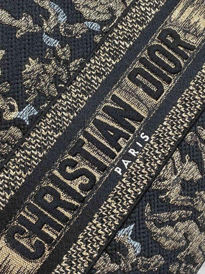 Classic Embroidered Top Handle Bag