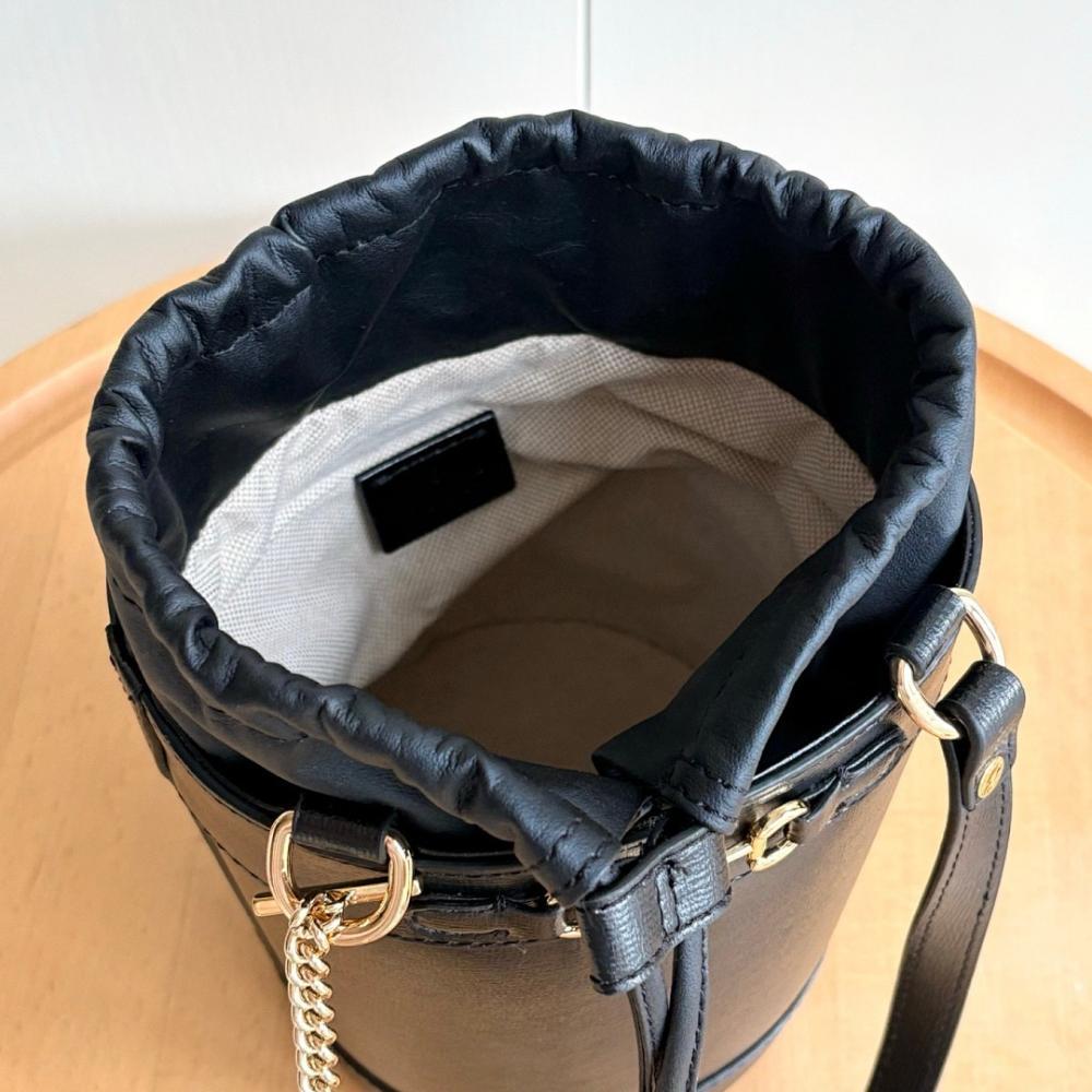 Horsebit 1955 Brown Leather Bucket Bag