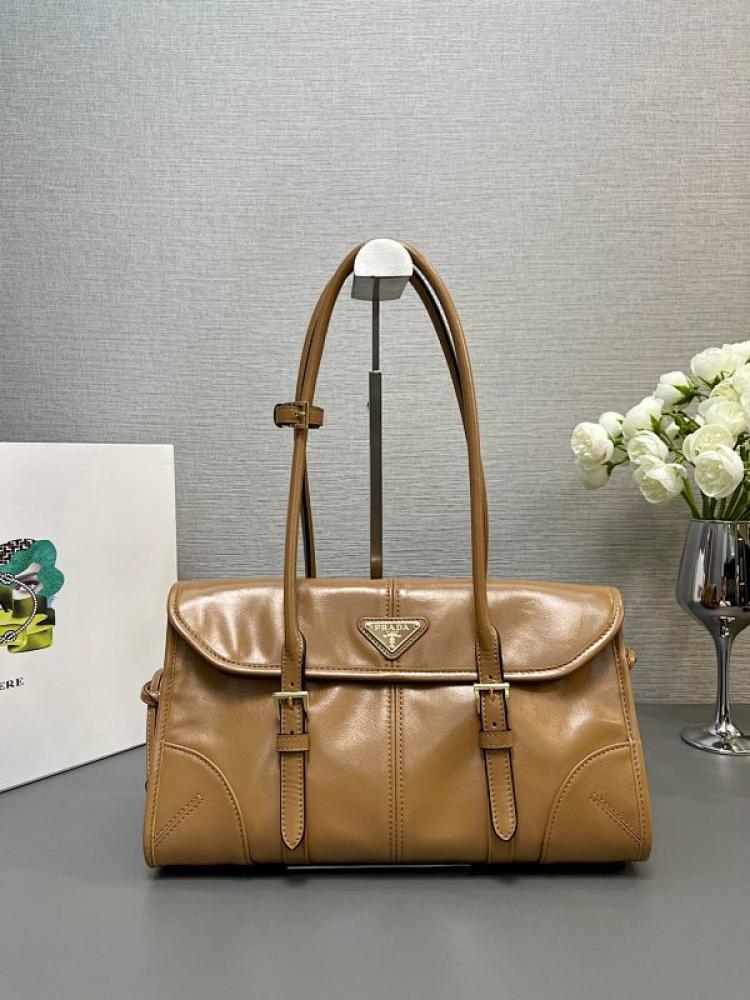 Classic Leather Top Handle Bag
