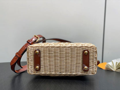 Leather Top Handle Bag
