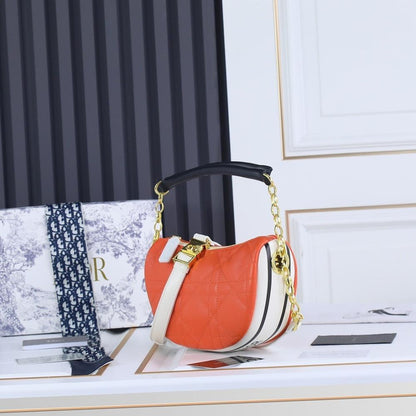 Luxury Stylish Embroidered Leather Shoulder Bag