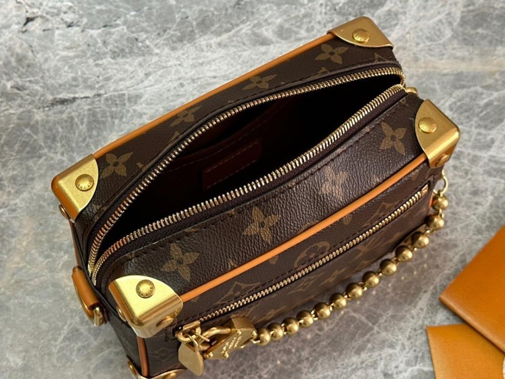 Modern Monogram Leather Top Handle Bag – Limited Edition