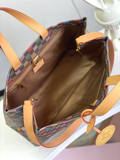 Modern Luxury Canvas Tote Bag