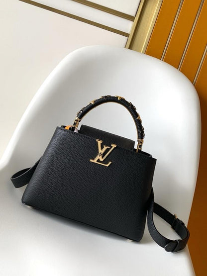 Classic Gold Top Handle Bag