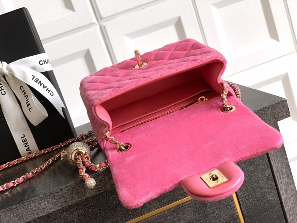 Crystal-Embellished Top Handle Bag