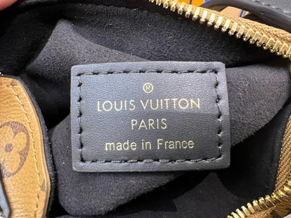 Italian-Inspired Luxury Black Studded Leather Travel Bag
