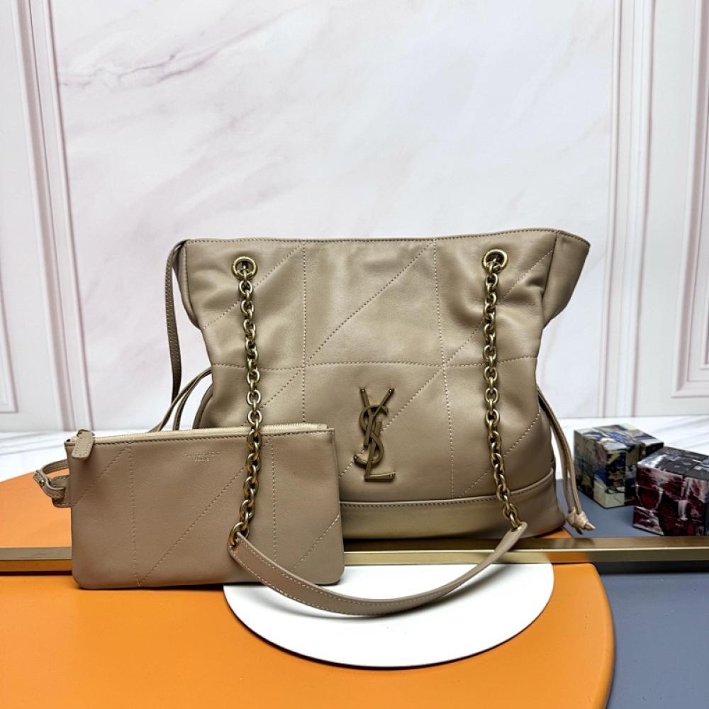 Jamie Lambskin Shoulder Bag