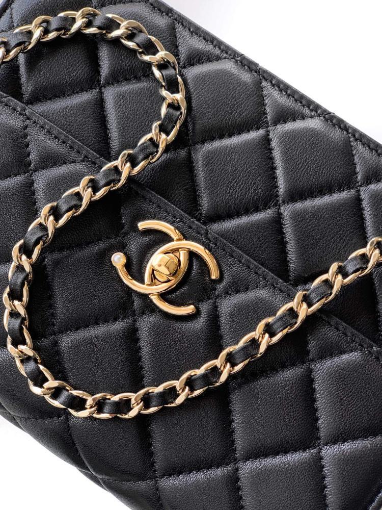 Studded Leather Top Handle Bag