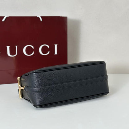 Leather Top Handle Bag