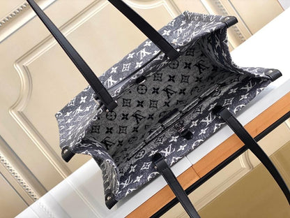 Elegant Refined Denim Tote Bag