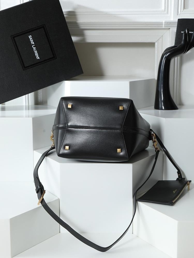 Luxury Refined Calfskin Bucket Bag
