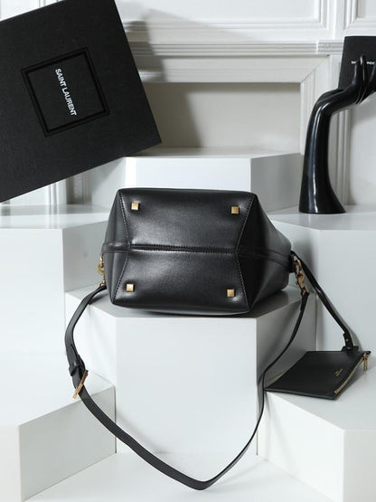 Luxury Refined Calfskin Bucket Bag