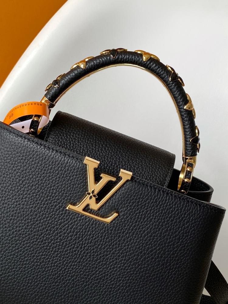 Classic Gold Top Handle Bag