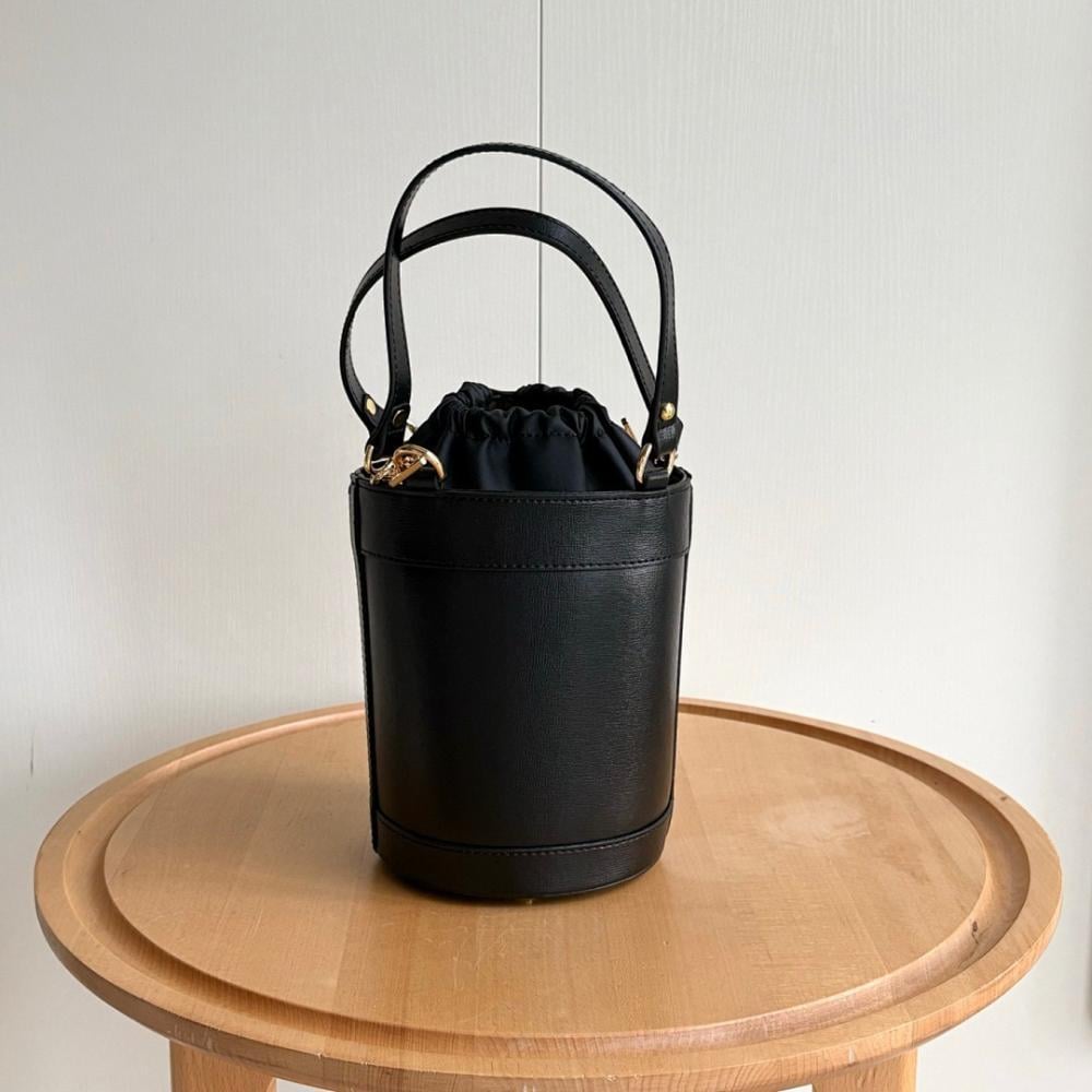 Horsebit 1955 Brown Leather Bucket Bag