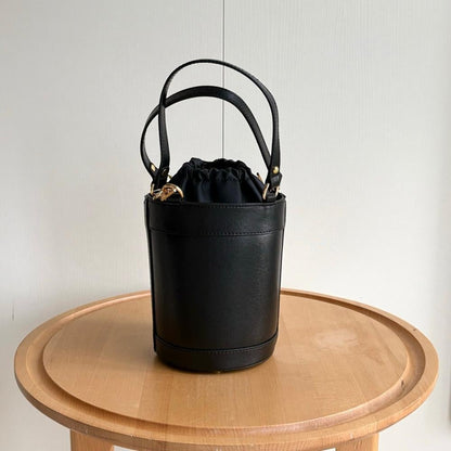 Horsebit 1955 Brown Leather Bucket Bag